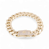 14K Yellow Gold Monaco Bracelet - Miral Jewelry