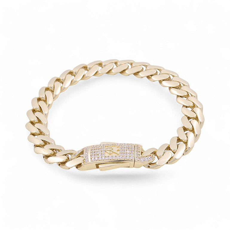 14K Yellow Gold Monaco Bracelet - Miral Jewelry