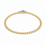 14K Yellow Gold Monaco Bracelet - Miral Jewelry