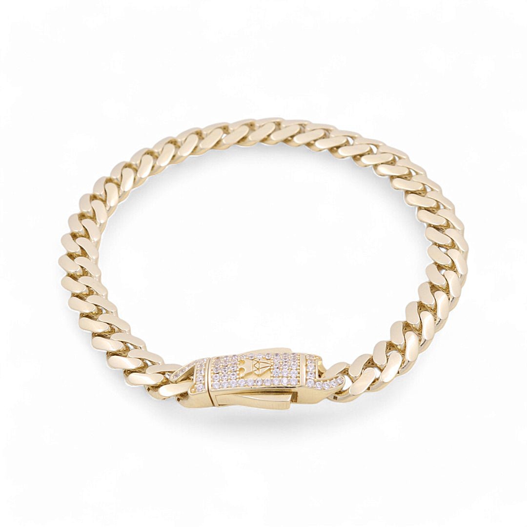 14K Yellow Gold Monaco Bracelet - Miral Jewelry