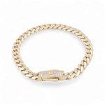 14K Yellow Gold Monaco Bracelet - Miral Jewelry