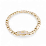 14K Yellow Gold Monaco Bracelet - Miral Jewelry