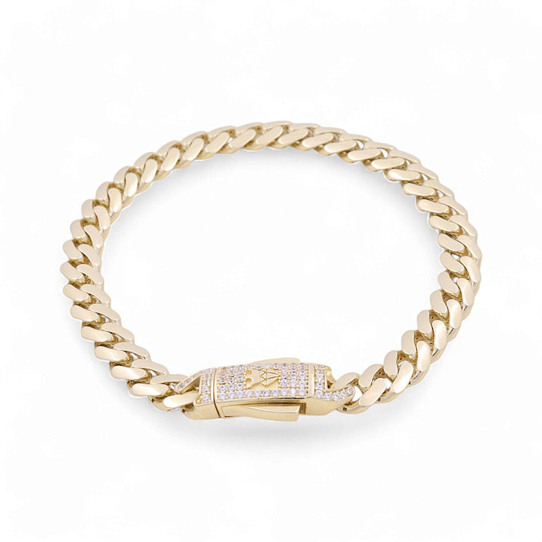 14K Yellow Gold Monaco Bracelet - Miral Jewelry