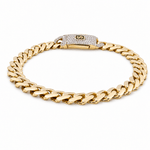 14K Yellow Gold Monaco Bracelet - Miral Jewelry