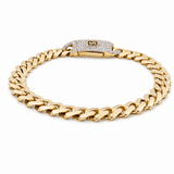 14K Yellow Gold Monaco Bracelet - Miral Jewelry