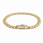 14K Yellow Gold Monaco Bracelet - Miral Jewelry