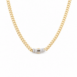 14K Yellow Gold Monaco Chain 18" - Miral Jewelry