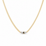 14K Yellow Gold Monaco Chain 20" - Miral Jewelry