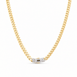 14K Yellow Gold Monaco Chain 20" - Miral Jewelry