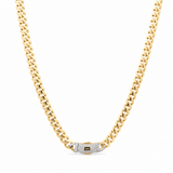 14K Yellow Gold Monaco Chain 24" - Miral Jewelry