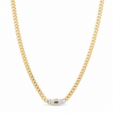 14K Yellow Gold Monaco Chain 24" - Miral Jewelry