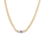 14K Yellow Gold Monaco Classic Chain 20" - Miral Jewelry