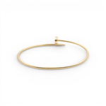14K yellow Gold Nail Fashion Ring and 10K Bracelet - Miral Jewelry