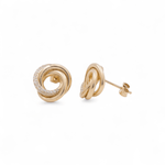 14K Yellow Gold Nude Earrings - Miral Jewelry