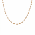 14k Yellow Gold Pearl Necklace - Miral Jewelry