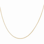 14k Yellow Gold Rolo Chain - Miral Jewelry
