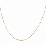14k Yellow Gold Rolo Chain - Miral Jewelry