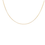 14K Yellow Gold Rolo Chain 20" - Miral Jewelry