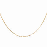 14k Yellow Gold Rolo Chain - Miral Jewelry