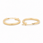 14K Yellow Gold Small Hoop Earrings - Miral Jewelry