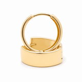 14K Yellow Gold Small Hoop Earrings - Miral Jewelry