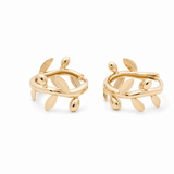 14K Yellow Gold Small Hoop Earrings - Miral Jewelry
