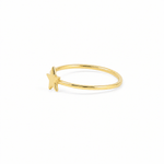 14K Yellow Gold Star Ring – view 2