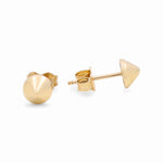 14K Yellow Gold Stud Earrings - Miral Jewelry