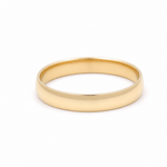 14K Yellow Gold Wedding Band - Miral Jewelry