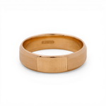 14K Yellow Gold Wedding Band - Miral Jewelry