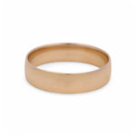 14K Yellow Gold Wedding Band Men's Ring - Miral Jewelry