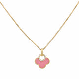 Yellow Gold 14K Fashion Necklace With Diamond Miral Jewelry