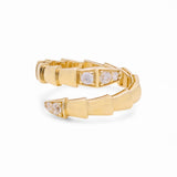14K  Yellow Gold  Fashion with Cz Women's Ring