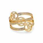 14K Yellow Gold Fashion Women's Ring