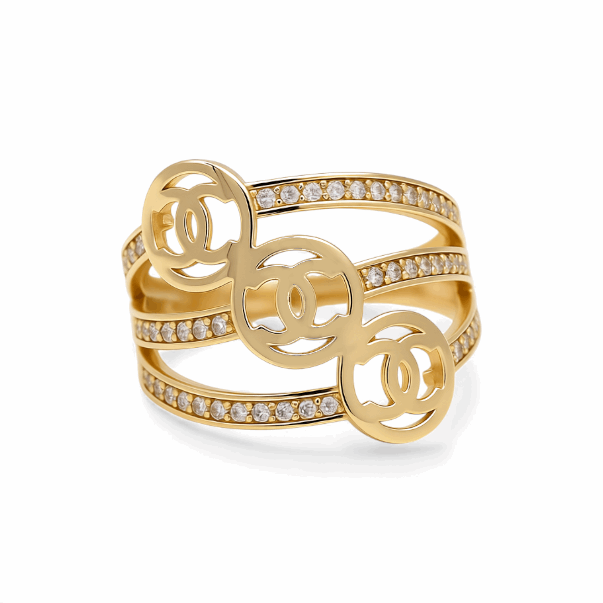 14K Yellow Gold Fashion Women's Ring