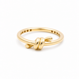 14K Yellow Gold Modern Fashion Women's Ring