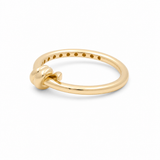 14K Yellow Gold Modern Fashion Women's Ring