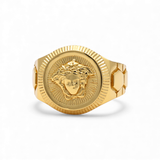 10k Yellow Gold Men's Fashion Ring