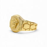 10k Yellow Gold Men's Fashion Ring