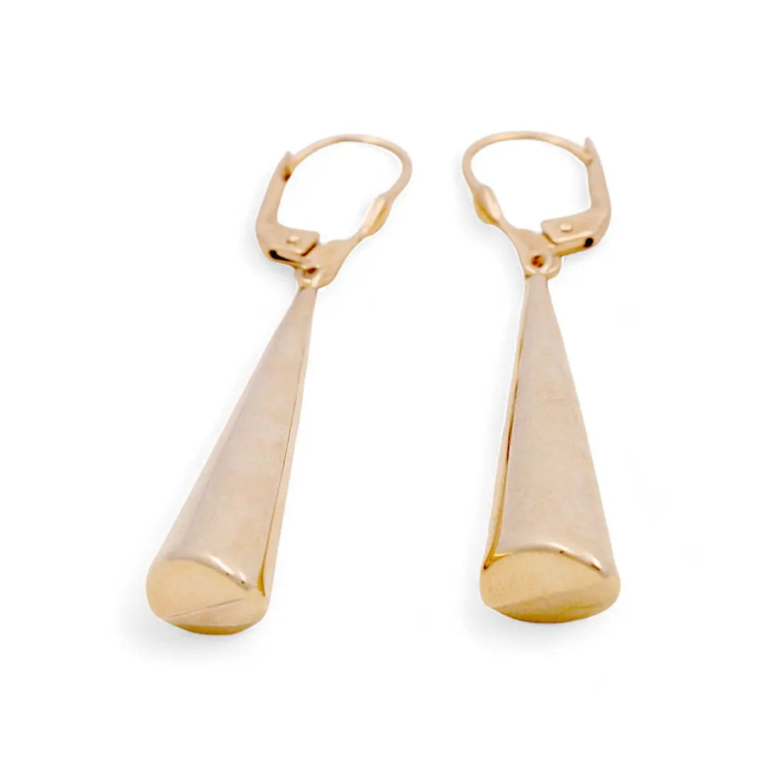 14K Yellow Gold Earrings Miral Jewelry