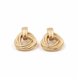 14K Yellow Gold  Drop Earrings