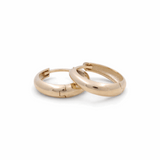 14K Yellow Gold  Small Hoop Earrings
