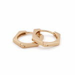 14K Yellow Gold  Small Hoop Earrings