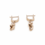 14K Yellow Gold  Drop Earrings