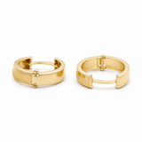 14K Yellow Gold Small Hoop Earrings