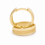 14K Yellow Gold Small Hoop Earrings