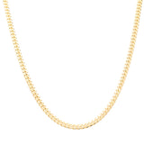 10K Yellow Gold Cuban Link Men's Chain 24"