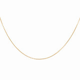 14K Women's Yellow Cable Chain