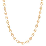 14K Yellow Gold Marine Link Chain Miral Jewelry