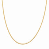 10K Yellow Gold Cuban Link Chain 24"